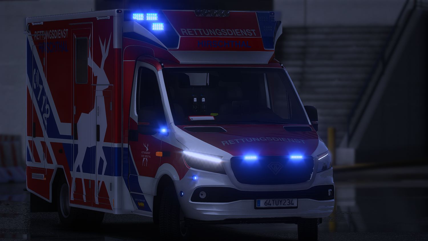 Rettungswagen Hirschthal